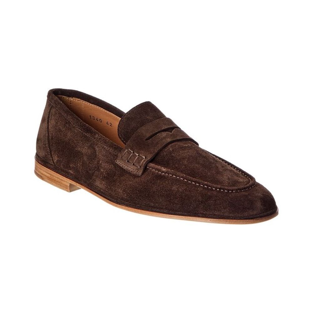 Antonio Maurizi Suede Loafer, Brown